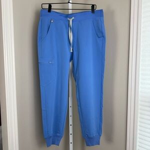 Figs Zamora Jogger Ciel Blue Medium Petite M/P